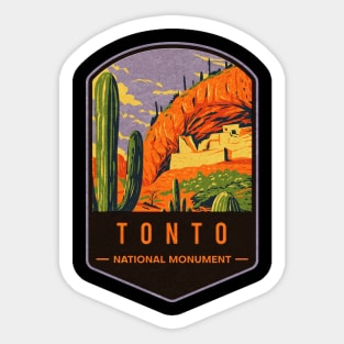 Tonto National Monument Sticker